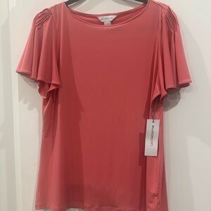 Brand new Liz Claiborne pink top